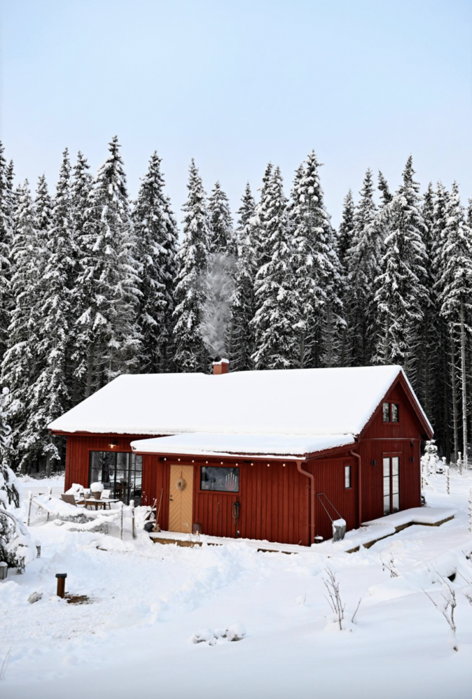 The Valley Schoolhouse, à Ölsdalen