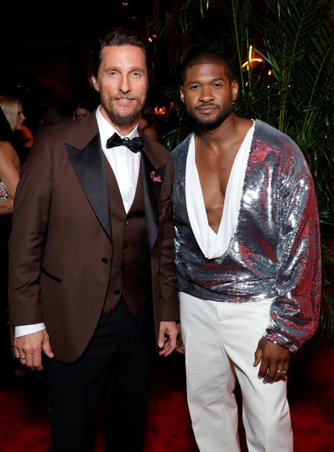 Matthew McConaughey en Usher