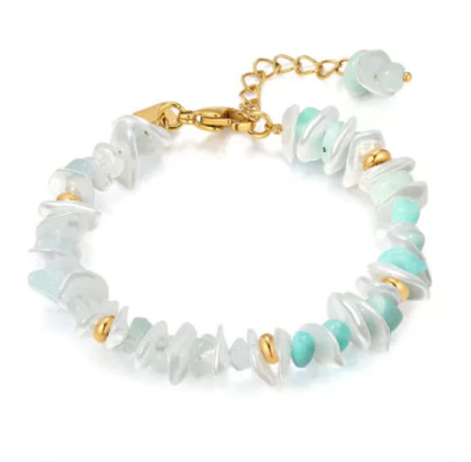 Bracelet couleur nacre