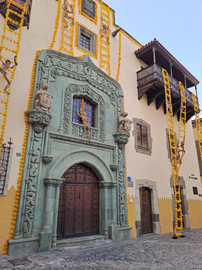 Casa de Colón, het huis van Columbus, is slecht één van de vele historische gebouwen in hartje Las Palmas. (foto tvdb)