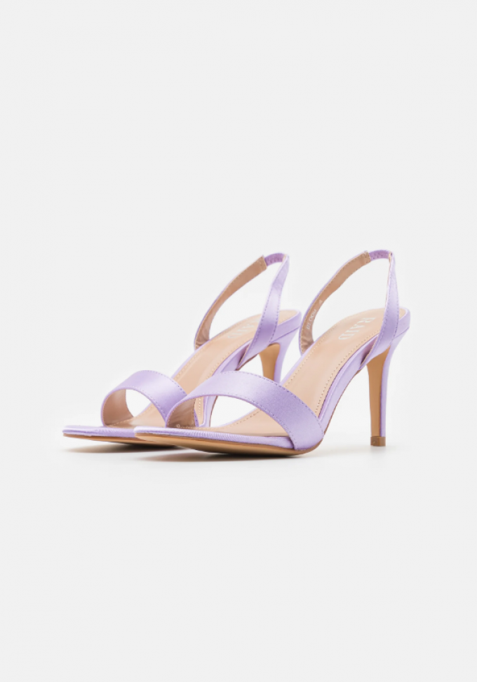 Sandales couleur lila