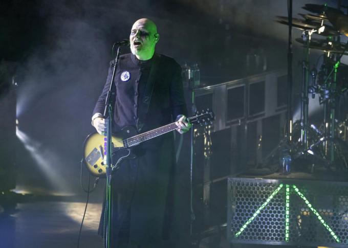 Billy Corgan, frontman van Smashing Pumpkins, is de achterkleinzoon van Ernest Maes en Martha Van Heck, twee immigranten uit Roeselare. (Photo by Scott Legato/Getty Images)