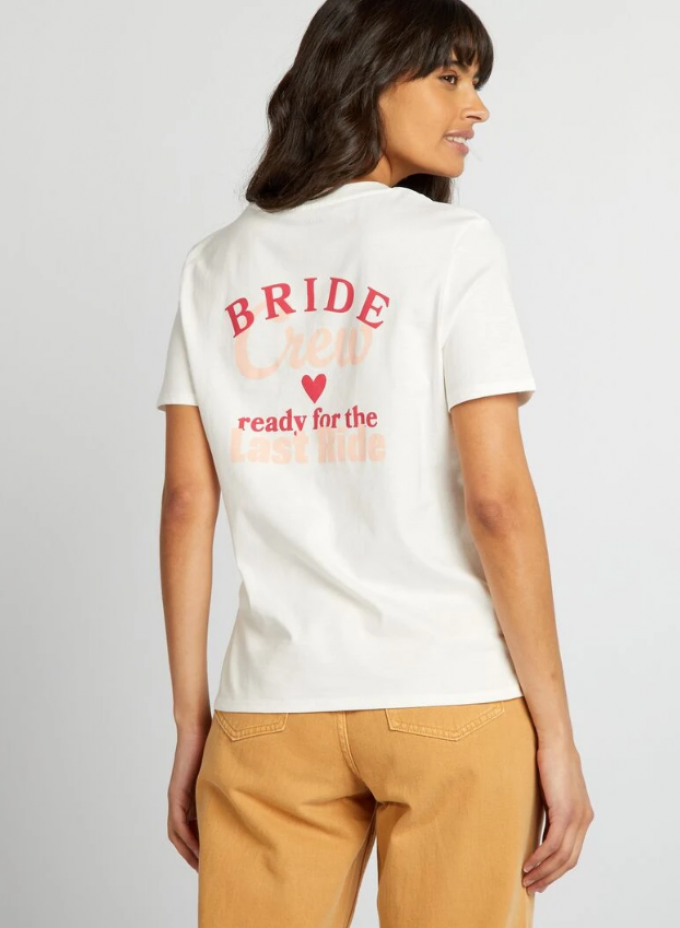 Tee-shirt Bride Crew 