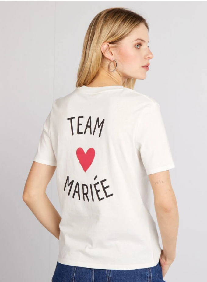 Tee-shirt Team Mariée