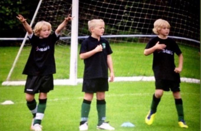 Jules, Ono en Arthur in het gezamenlijke Cercle-periode.