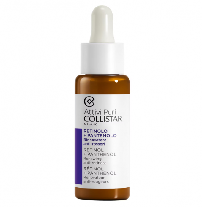 Collistar Attivi Puri Retinol+ Panthenol Skin Renewing Anti-Redness (30 ml)