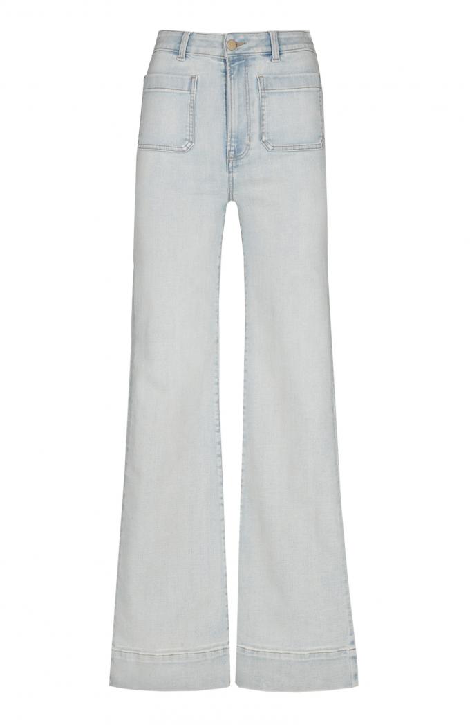 Flared jeans met kleine zakjes