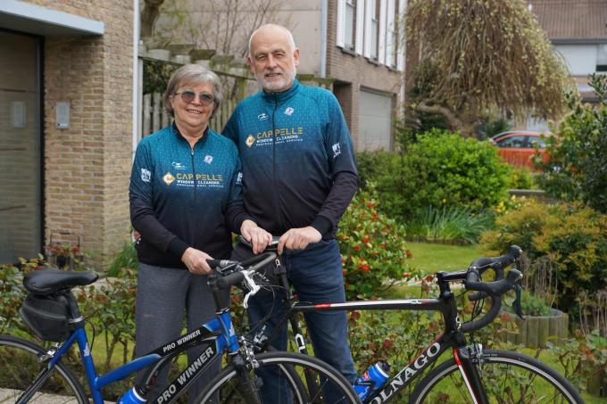 Marie-Jeanne en haar partner Peter Claesens zijn zelf ook fervente wielertoeristen.