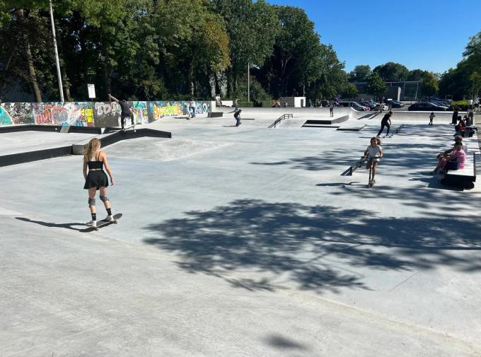 Het skatepark van Ieper