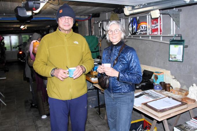 De Oscar voor de beste stand ging naar Jenny en Jempi, die hun stand in hun garage open hielden.