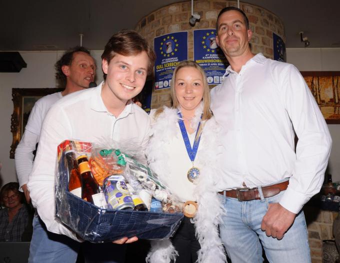 In de categorie ‘Kolonies’ kaapten Loïc De Vos, zijn oom Stijn Cremelie en Kimberley Anjuyn de eerste prijs weg.