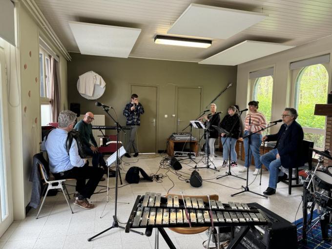 Johan Verminnen en Il Sogno repeteerden maandag voor het lenteconcert.