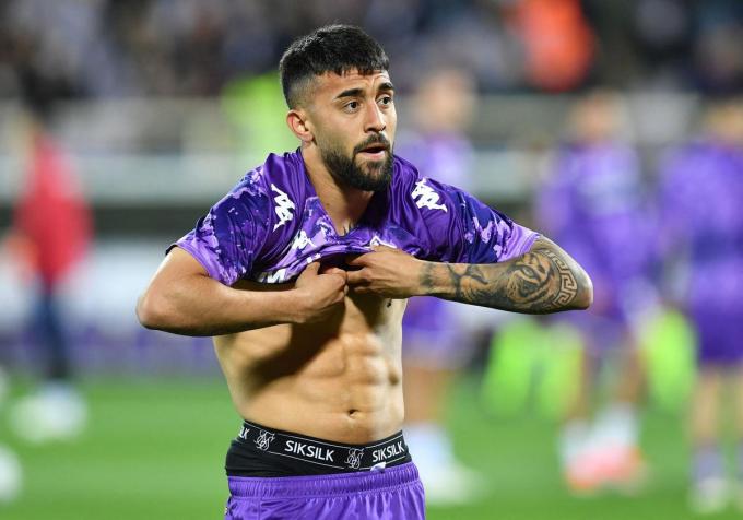 Niko Gonzalez is de ster bij Fiorentina.