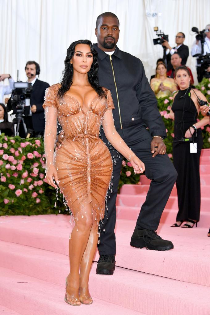 Kim Kardashian West en Kanye West, 2019 (‘Camp: Notes on Fashion’)
