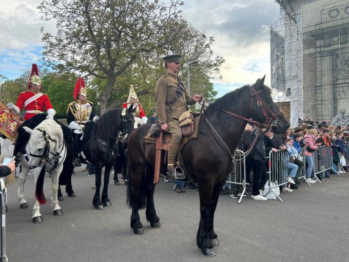 De ceremonie in Ieper.