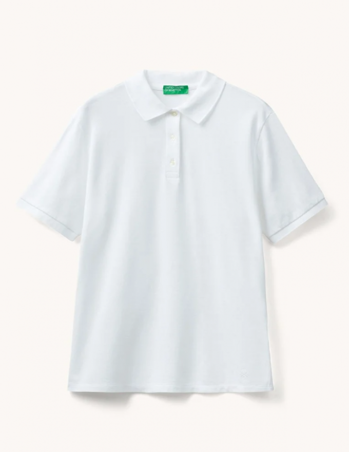 Witte polo