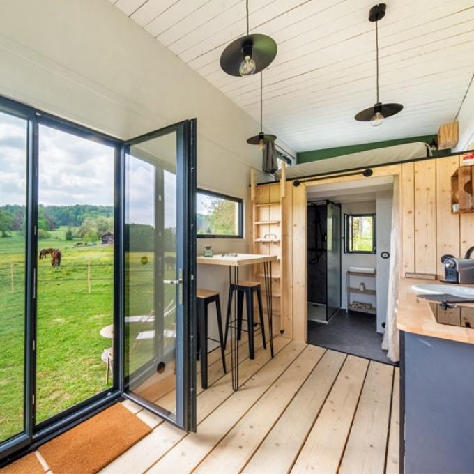 Tiny House Le Paddock in Chambly, Frankrijk