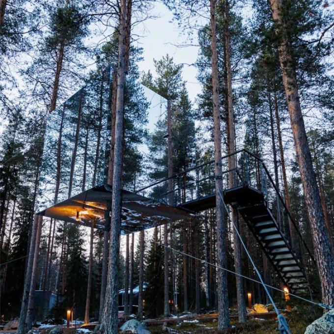 Tree Hotel in Harads, Zweden