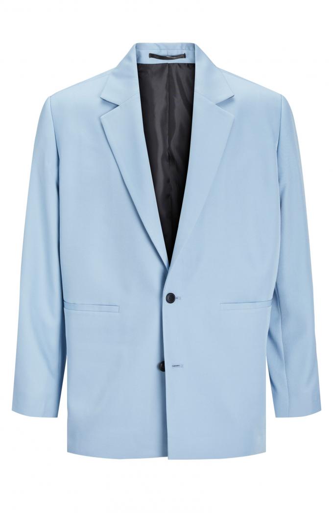 Blauwe blazer