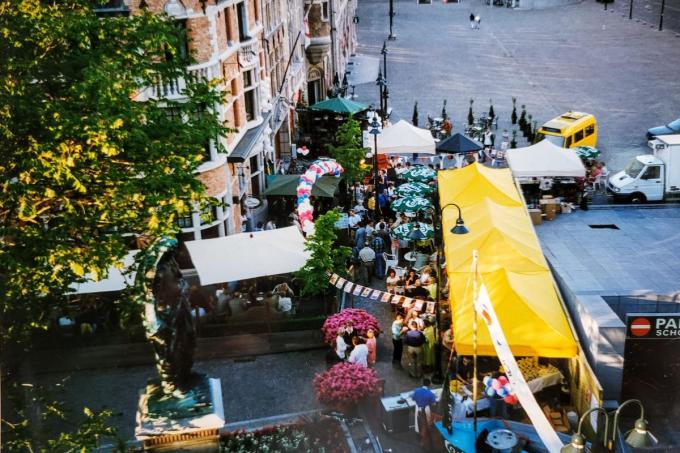 Het maatjesfestival lokte op het hoogtepunt tot wel 1.200 bezoekers