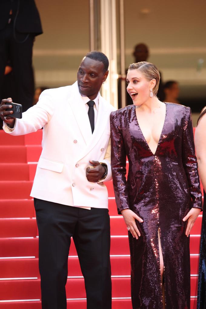 Omar Sy (46) en Greta Gerwig (40)