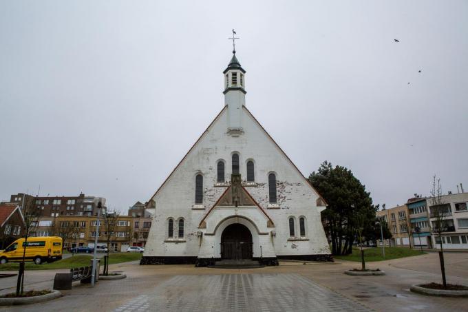 De Stella Mariskerk in Zeebrugge.