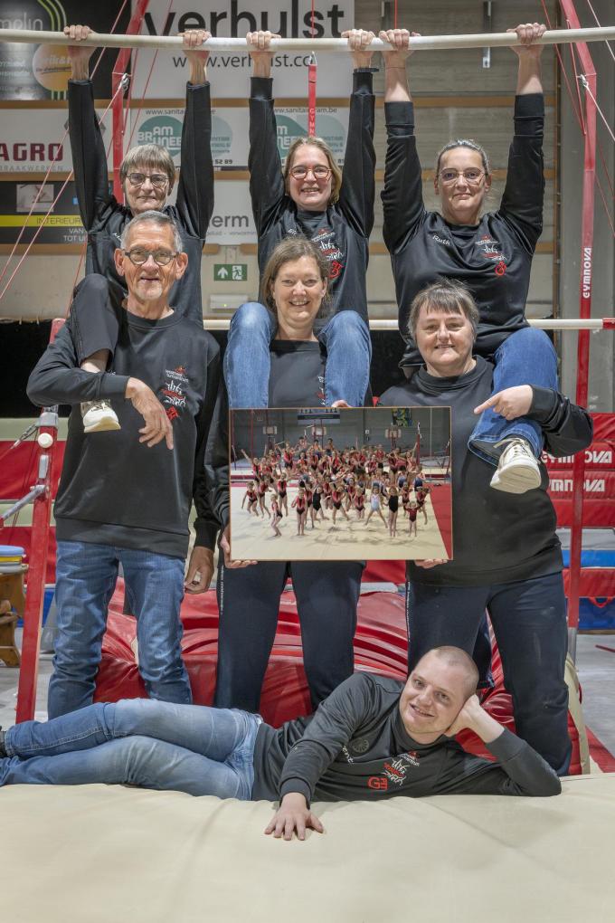 Bij Turnclub Vlamertinge maken ze zich sterk dat de kaap van 1.000 leden binnenkort wordt gehaald. (foto JCR)