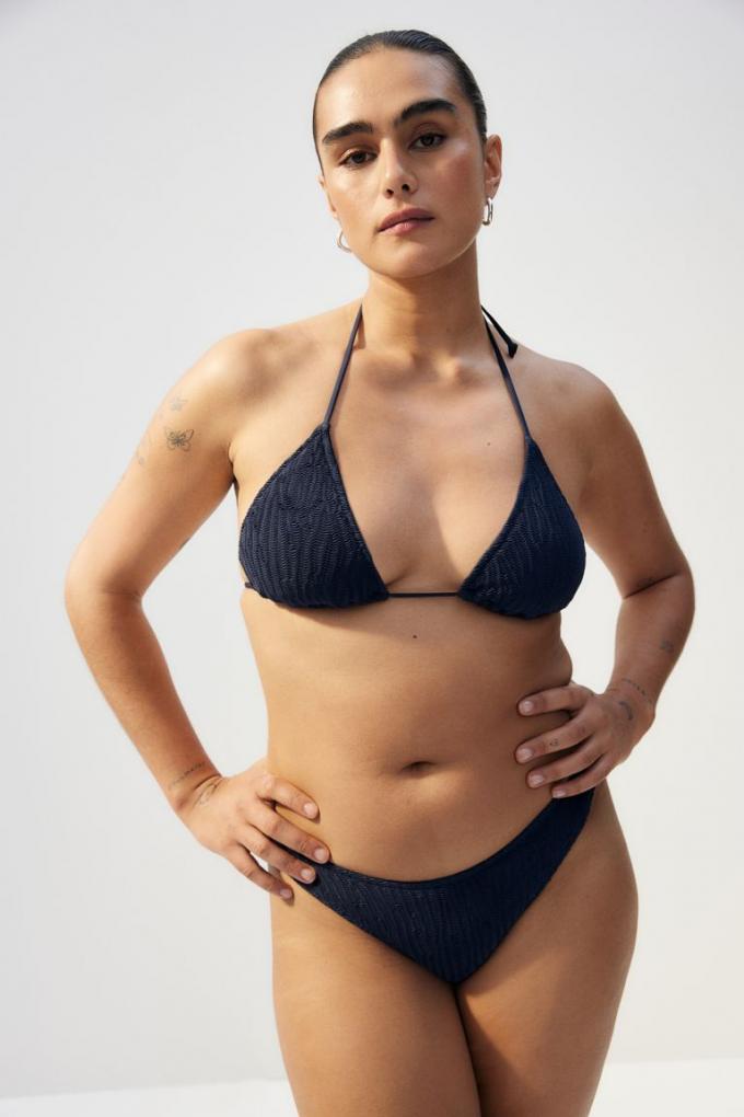 Le bikini texturé