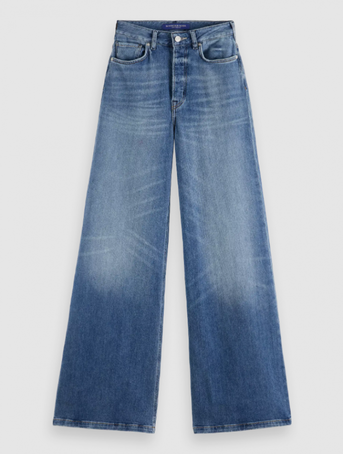 Jeans met wijde pijpen