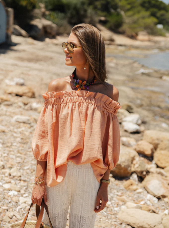 Off shoulder blouse