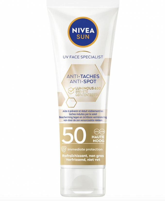 UV Face Specialist Anti-taches avec SPF 50