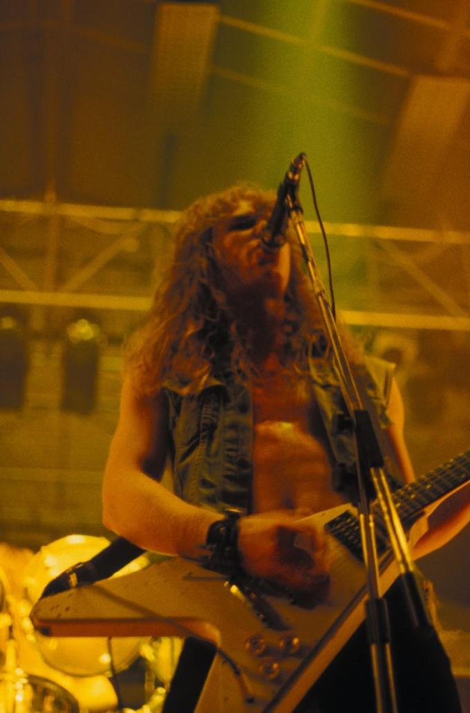 Metallica in Poperinge in 1984.