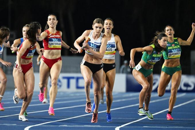 Helena Ponette kan een medaille behalen met de 4x400m en gemengde 4x400m.