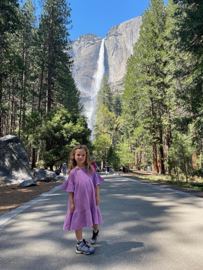 De prachtige watervallen van Yosemite National Park. (foto LH)