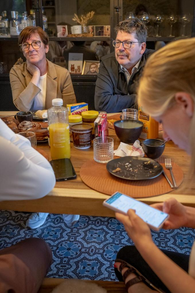 Ann en Patrick, de ouders van Melissa Depraetere.