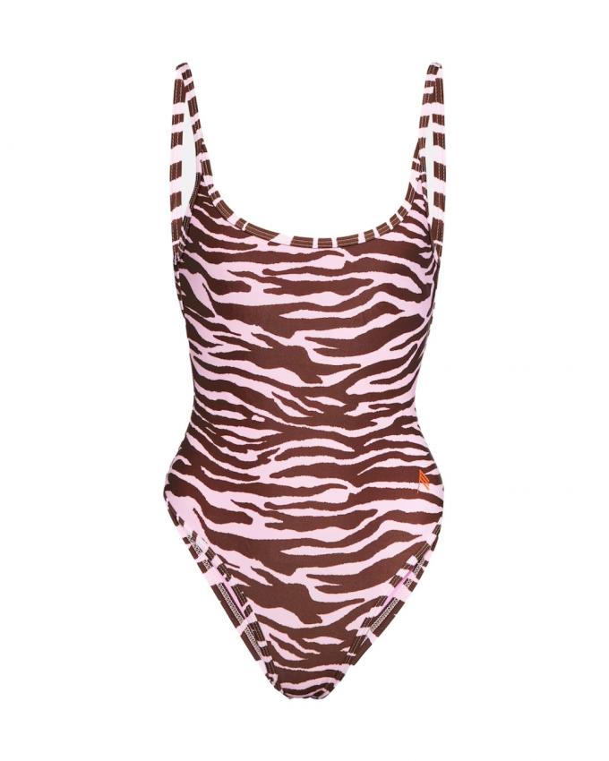 Zwempak met zebraprint