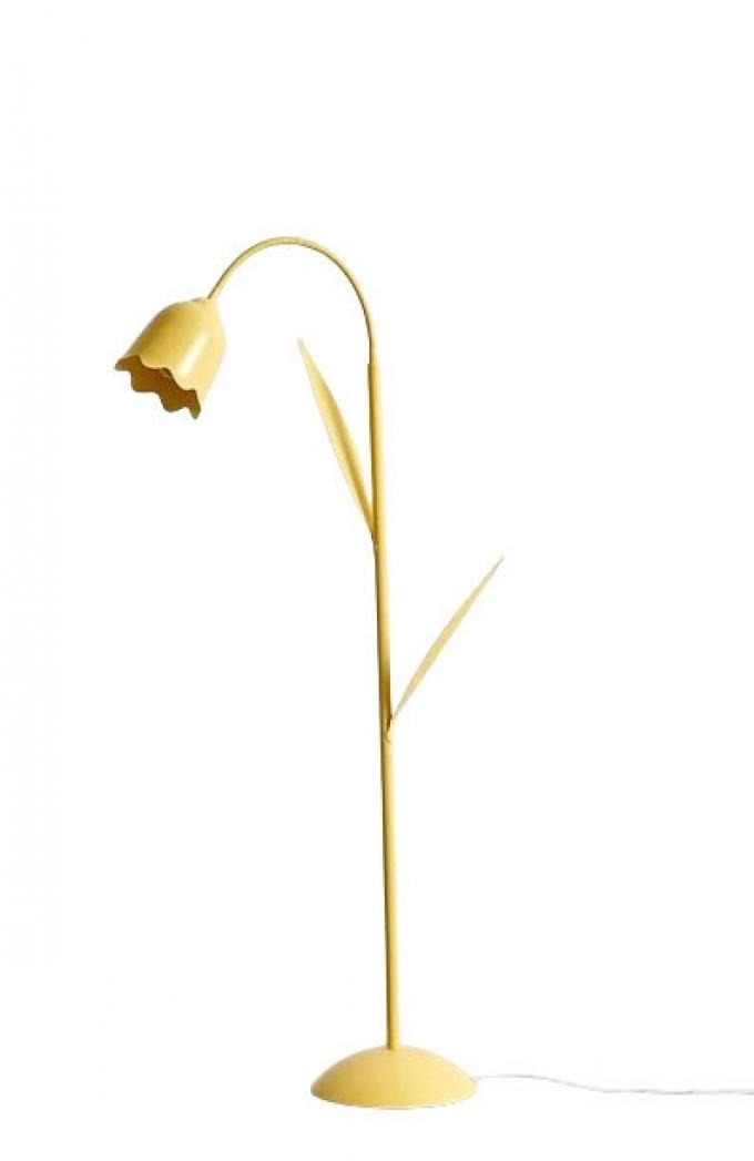 Vloerlamp in de vorm van een tulp ( 40,6 x 160 cm)