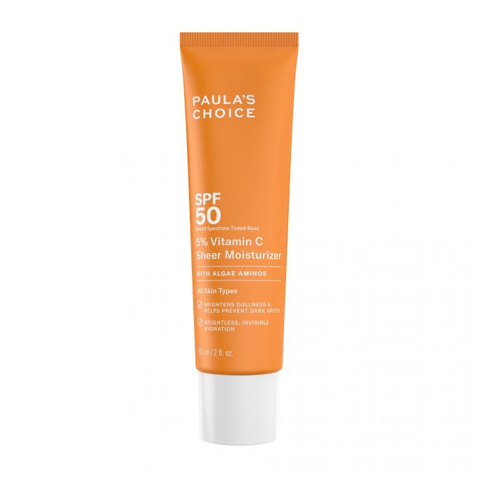 Glowy: 5% Vitamin C Sheer Moisture SPF50