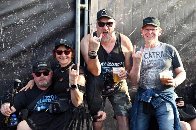 Ook deze West-Vlamingen genoten van Graspop.