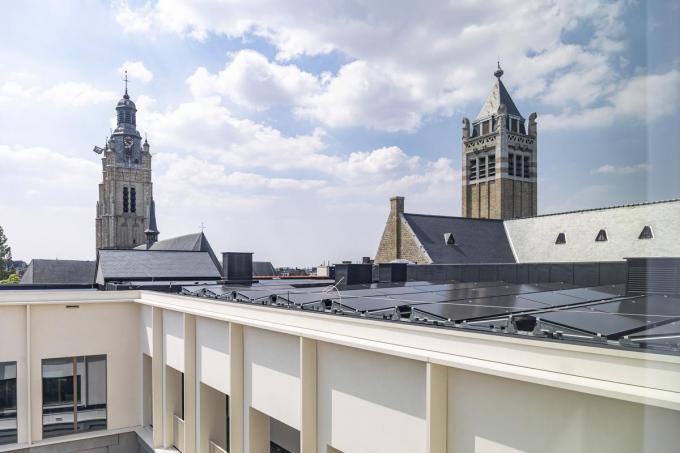 Op de nieuwbouw zijn ook zonnepanelen voorzien, het gebouw is erg energie-efficiënt.