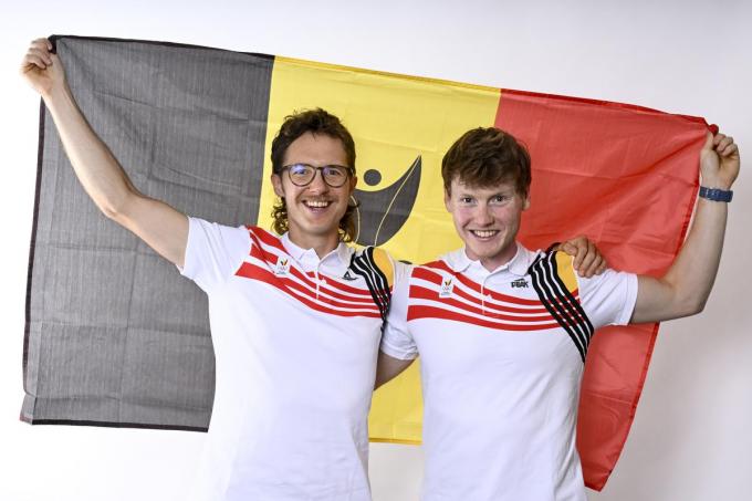 Het duo Niels Van Zandweghe en Tibo Vivey zijn klaar voor de Spelen.