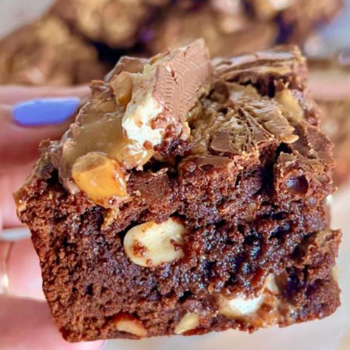 Fenomenale Snickers-brownies