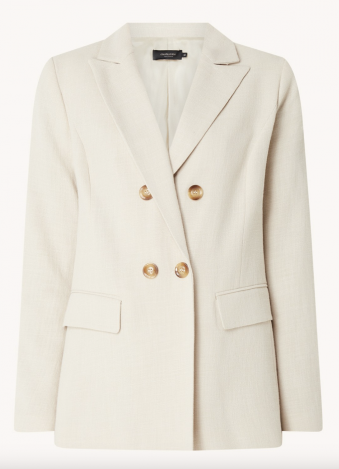 Le blazer beige