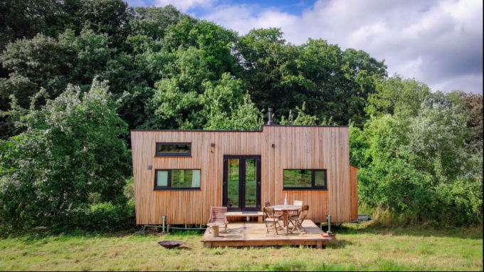 Dans une tiny house à Braine-l'Alleud