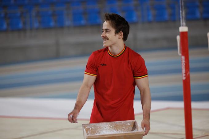 Gymnast Glen Cuyle uit Ingelmunster was één van de laatste Belgen die een Olympisch ticket wist af te dwingen.