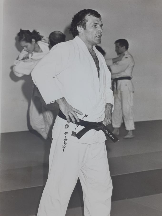 Jean-Marie Dedecker op de tatami.