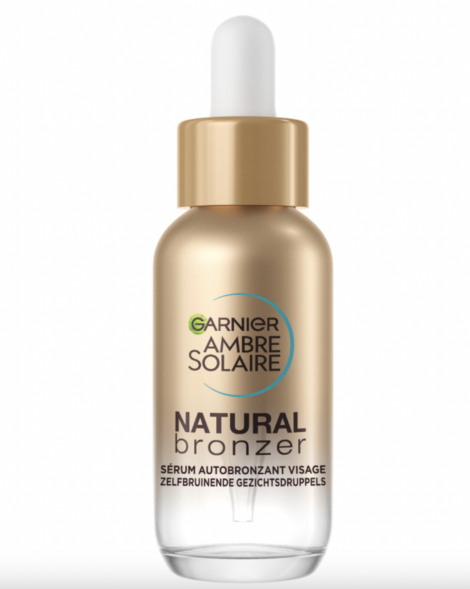 Natural Bronzer, Sérum autobronzant visage de Garnier Ambre Solaire