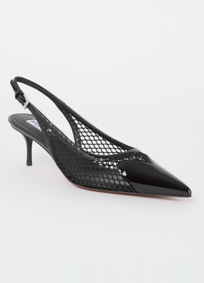 Slingbacks van mesh