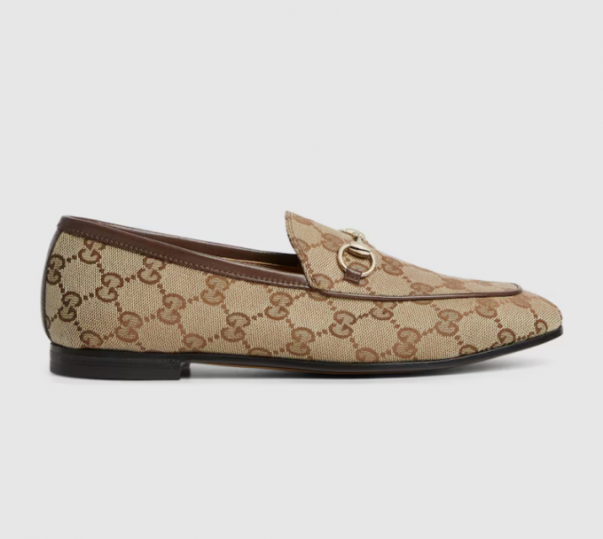 Loafers met Gucci-motief