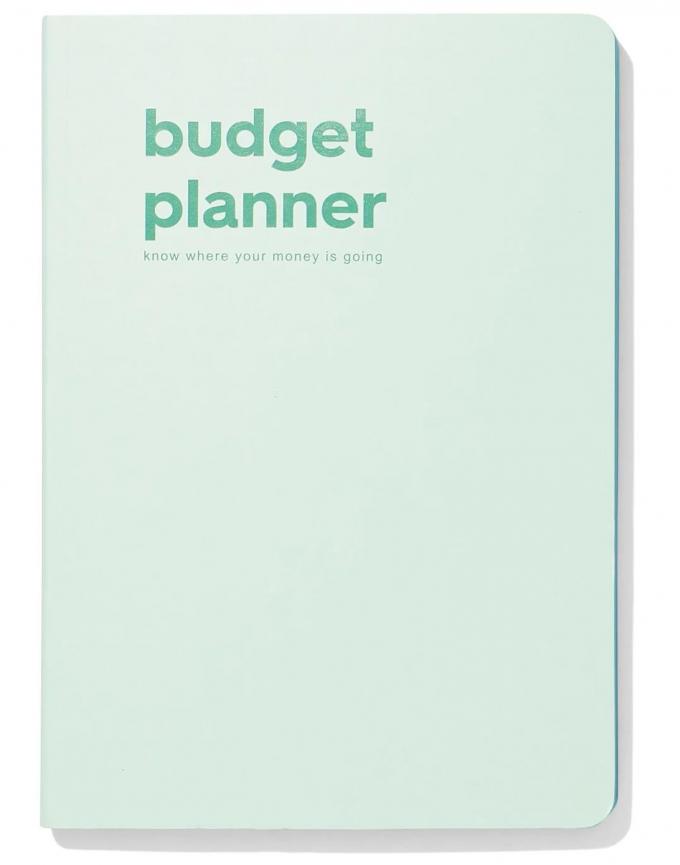 Pastel budgetplanner